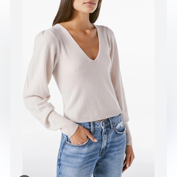 Frame 100% cashmere v-neck sweater, size XS - Picture 1 of 16